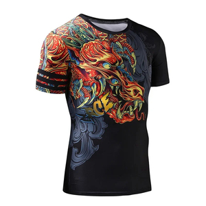 Haute qualité 100% Slim Fit T-shirt de haute qualité Sublimation personnalisée T-shirt hommes Boxy T-shirt coton Slim t-shirts - Product Image 1