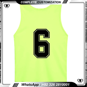 Camiseta de fútbol Retro Chaleco de fútbol Baberos de fútbol Chaleco de fútbol - Product Image 2