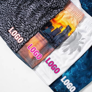 Custom Design Men <b>Athletic</b> Sports Polyester Short Allover Print Sublimation Printed Summer Mesh Short For Men' - Product Image 5