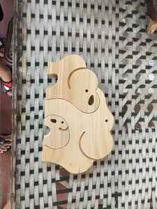 Ensemble de jouets en bois pour animaux Jouets en bois pour enfants Animal en bois du Vietnam - Product Image 5