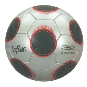Balón de fútbol de cuero PU con logotipo de fábrica personalizado de la mejor calidad, herramienta de entrenamiento promocional en línea - Product Image 4