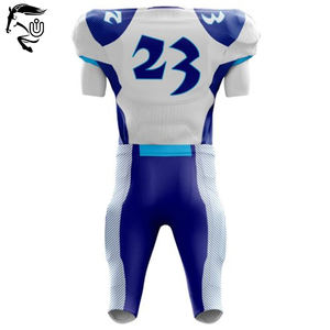 YOP เสื้อฟุตบอลอเมริกันพร้อมกางเกงชุดยูนิฟอร์มอเมริกันฟุตบอลออกแบบได้ตามต้องการ - Product Image 6