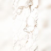 Panneaux vitrifiés brillants Citrine Gem Firebrick 600x1200mm, design moderne Golden Energy pour hall, salle de bain, extérieur et usage commercial