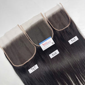 Precio al por mayor HD Cierres Paquetes de cabello frontal Oferta Cabello vietnamita crudo Cabello sin procesar Disponible Envío rápido - Product Image 6