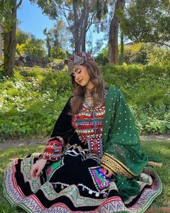 เสื้อผ้าชาวอัฟกานิสถานสำหรับผู้หญิงสินค้าแบบดั้งเดิมผลิตตามสั่ง630 - Product Image 4