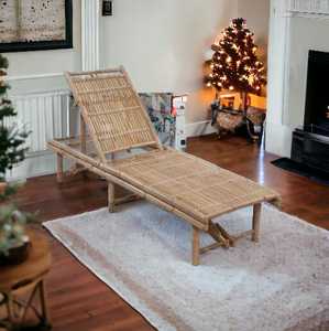 Offre Spéciale bambou meubles Resort loisirs hôtel jardin piscine chaise Patio soleil lit chaise longue chaise de plage en plein air - Product Image 5