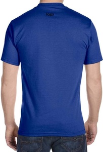 Camisetas al por mayor para hombre, camiseta de alta calidad, camiseta de secado rápido de 100% algodón, camiseta de gimnasio de manga corta de gran tamaño para hombre - Product Image 6