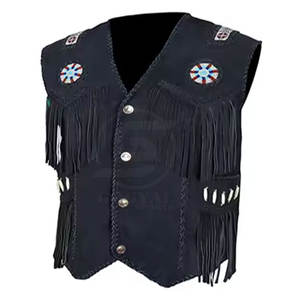 Chaleco de Cuero Vaquero para Hombre, Precio Razonable, Material Duradero, Transpirable, de la Mejor Calidad, Gran Venta - Product Image 1