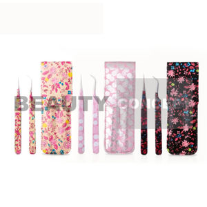 แหนบขนตาแม่เหล็กแบบมืออาชีพพร้อมการพิมพ์ขนตาปลายแหลมแบบยั่งยืนสำหรับ3หรือ6ชิ้น - Product Image 2