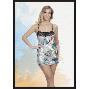 คอลเลกชันใหม่ชุดเดรสมินิเซ็กซี่ลายลูกไม้ระยิบระยับสำหรับผู้หญิงชุดเดรสใส่อยู่บ้าน - Product Image 1