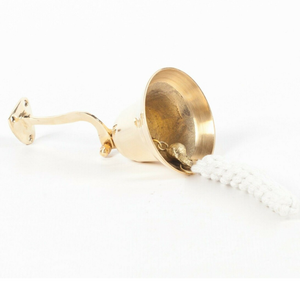 Cloche de bateau suspendue en laiton de style nautique maritime antique de style vintage de 4 "cloche de bateau suspendue en laiton coustmized - Product Image 2