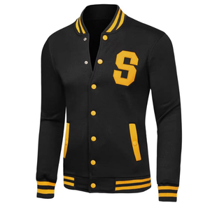 Chaquetas universitarias Letterman para hombre, chaqueta de béisbol universitaria con sublimación personalizada para hombre, chaqueta de béisbol universitaria para hombre - Product Image 5