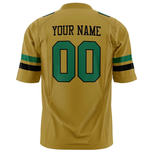 Camiseta de Fútbol Americano para Hombre, 100% Poliéster, Secado Rápido, Transpirable, Manga Corta, Uniforme Deportivo para Entrenamiento - Product Image 6