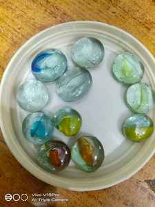 Galets lisses polis en verre teinté de qualité supérieure, structure solide, décoration intérieure et extérieure, salle de bain, appartement, hall, foyer - Product Image 6