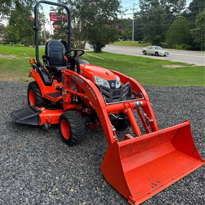 Tracteur agricole compact d'occasion Kubota BX2380 4x4 roues motrices, rouge, machine agricole - Product Image 2