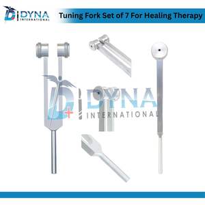 Juego de diapasones de alta calidad de 7 piezas para terapia curativa, instrumentos ENT certificados CE - Product Image 6