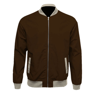 แจ็คเก็ตบอมเบอร์สำหรับผู้ชายแจ็คเก็ตบอมเบอร์แจ็คเก็ตบอมเบอร์แจ็คเก็ตสำหรับผู้ชายปรับได้ใส่สบายมีสไตล์ใหม่ล่าสุด - Product Image 1