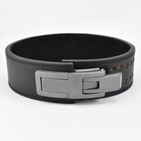 Ceinture de musculation professionnelle réglable en cuir avec soutien antidérapant pour la musculation en salle, haltères, entraînement lombaire, unisexe