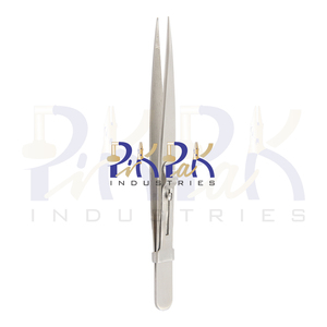 Pinzas de diamante de bloqueo Punta fina Longitud total 160mm Hecho de joyería de acero inoxidable Fabricación de pinzas para manualidades DIY - Product Image 5