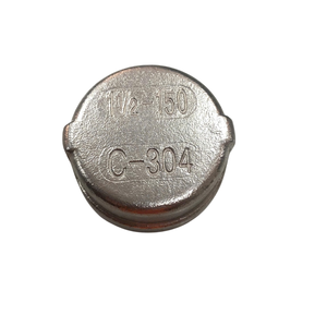 Tapa redonda roscada de acero inoxidable de alta calidad de 1-1/2 pulgadas OEM/ODM Superficie lisa de embalaje personalizado para industrias variadas - Product Image 6