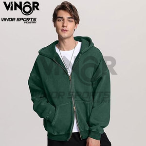 เสื้อสเวตเตอร์มีฮู้ดติดซิปแขนยาวมีฮู้ดผ้าคอตตอนแฟชั่นแบบปักลายตามสั่ง100% ฤดูร้อน - Product Image 3