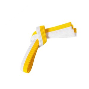 Cinturones de Karate de algodón ligero Unisex logotipo personalizado de calidad varios colores accesorios de artes marciales al por mayor producto OEM - Product Image 5