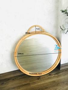 Espejo de mimbre, - Product Image 3