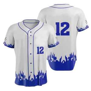 Jersey de Béisbol Juvenil hecho a medida de alta calidad, ropa deportiva de diseño profesional, camisetas de béisbol/camisetas para jugadores de béisbol - Product Image 6
