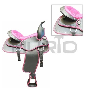 Selle de cheval de haute qualité, selle de dressage en cuir véritable, selle de cheval de style western, selle de designer, pour concours équestres, cousue - Product Image 5