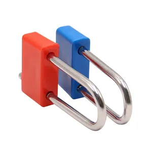 Disposable Plastic Wire Padlocks Security Seals Electric Cable Seal Prevent Losing Lock Hang Tag Label Hanging Padlocks