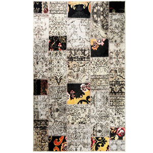 Alfombra Turca Adiva, Tejida a Máquina, Lavable, de Poliéster, con Base de Algodón, Antideslizante, con Patrón Geométrico, Exportación Directa de Gaziantep - Product Image 2