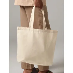Borsa Tote Maxi in Cotone Riciclato, Prodotto Promozionale Sostenibile - Product Image 1