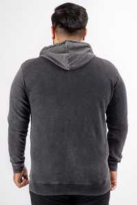 Custom Printed Autumn Men's Heavyweight <b>Fleece</b> Pullover <b>Hoodies</b>-100% Cotton <b>Oversized</b> Fit Eco-Friendly 400g Fabric Weight - Product Image 5