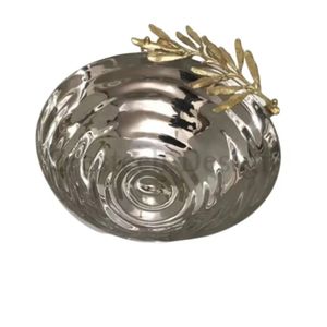 Saladier en acier inoxydable Bol isotherme à trempette pour aliments chauds et froids Bols de service en vente en gros - Product Image 1