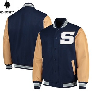 Veste universitaire décontractée à séchage rapide de haute qualité pour hommes, col montant personnalisé, Style automne-hiver, livraison en gros - Product Image 1