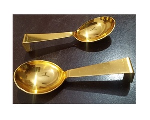 Juego de cucharas antiguas hechas a mano de cobre puro de 2 con calidad extra premum a un costo muy asequible - Product Image 3