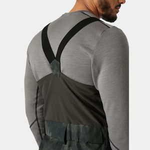 Pantalones con pechera de esquí por sublimación para hombre, monos impermeables para Snowboard de invierno, pantalones de nieve para exteriores, impresión personalizada de fábrica, muestra gratis - Product Image 3