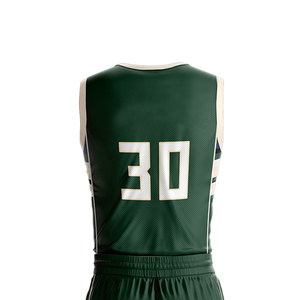 ออกแบบชื่อและหมายเลขของคุณเอง โลโก้ที่ดีที่สุด ชุดบาสเก็ตบอลในชุดบาสเก็ตบอล Sublimated สีทึบสําหรับผู้ชาย - Product Image 6