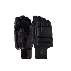 Guantes de cricket de cuero PU blancos de tamaño mediano de alta calidad Guantes de bateo de precio razonable con patrón liso para India - Product Image 1