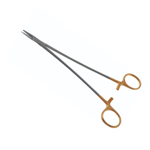 Debakey Mayo Hegar 8 pouces demi-or manuel porte-aiguille chirurgical pince Backhaus International BI-HR-5-1649 classe II inoxydable - Product Image 1