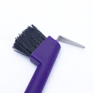 Pic de sabot de cheval personnalisé durable avec brosse Outil de nettoyage de sabot équin de haute qualité Équipement de maréchal-ferrant professionnel de toilettage de chevaux - Product Image 5