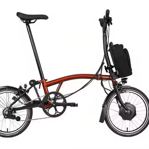 Vélo pliant électrique pour adultes C Line 12 vitesses |   Vélo électrique compact et léger à assistance au pédalage, avec frein à disque et batterie au lithium - Product Image 1