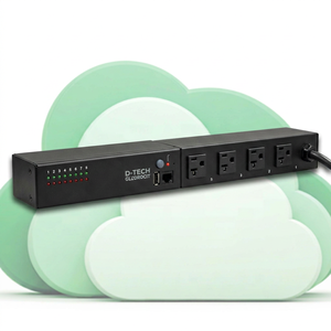 สวิตช์อัจฉริยะ PDU 115V 30A NEMA 5-15 20R ช่องควบคุมการตรวจสอบพลังงานแบบ SNMP ผ่านเว็บ - Product Image 1