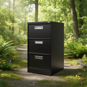 Leitz Project <b>Folder</b> Recycle A4 5-<b>Pocket</b> Black File Cabinet - Product Image 3