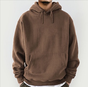 2025 hommes décontracté poids lourd pull à col rond couleur unie chaud vêtements quotidiens mode tricots doux fil sweats à capuche et sweats - Product Image 5