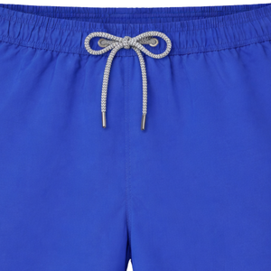 Shorts de bain pour hommes à séchage rapide, vêtements de plage légers avec taille élastique, poches à cordon, caleçons d'été confortables - Product Image 6
