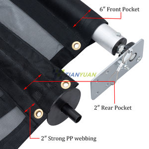 Sistema Eléctrico de Aluminio <span class=keywords><strong>para</strong></span> Camiones y Remolques con Barra Transversal de Retención de Lona con Bloqueo - Product Image 2