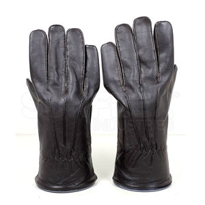 Gants d'hiver en cuir pour adultes, longueur poignet, avec logo personnalisé, haute qualité, détection d'aiguilles, nouveau style, unis, tendance, pour usage décontracté - Product Image 1