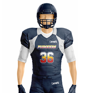 Nuevo estilo, producto de la más alta calidad, conjunto de uniforme de equipo deportivo, camisetas de fútbol americano, camiseta de fútbol americano - Product Image 4