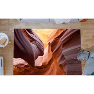 Tapis imprimé paysage naturel Antelope Canyon, décoration de salon, tapis imprimé, tapis doux non tissé - Product Image 3